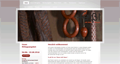 Desktop Screenshot of metzgerei-feisst.de